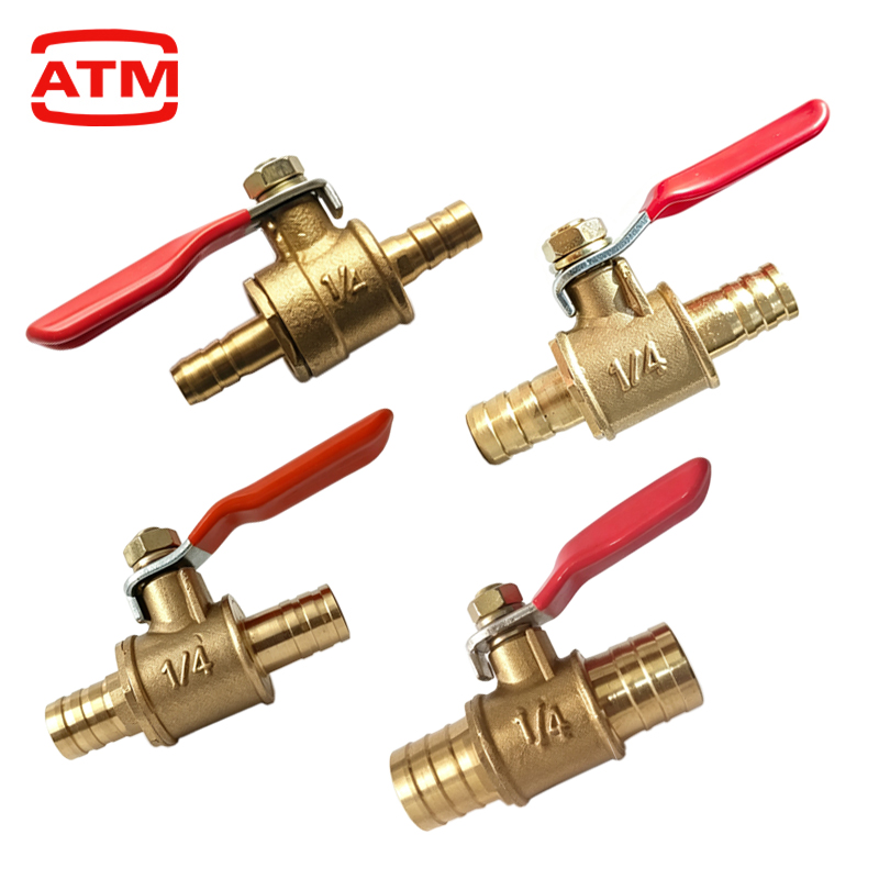 Small Red Handle Brass Shutoff - Spoke Nipple Brass review and price