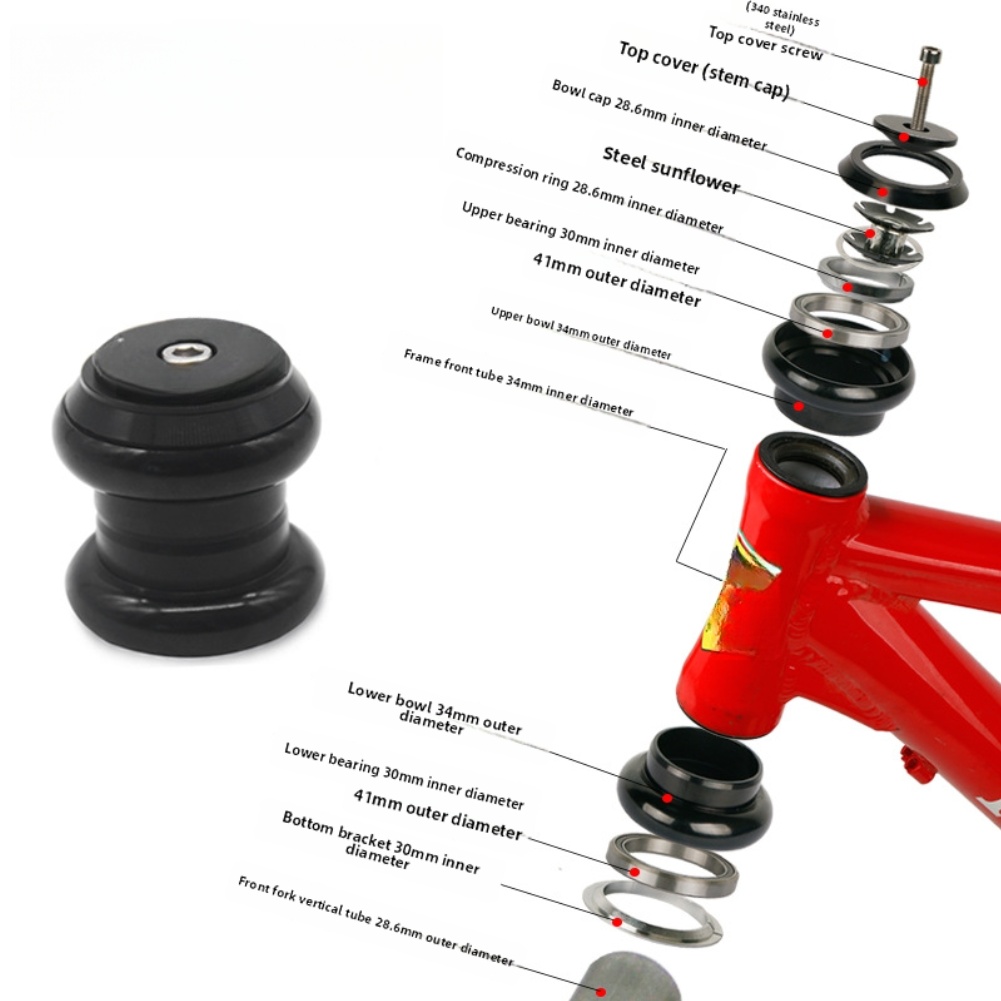28.6mm for top Cap Headset for - Mountain Biking Tube review and price